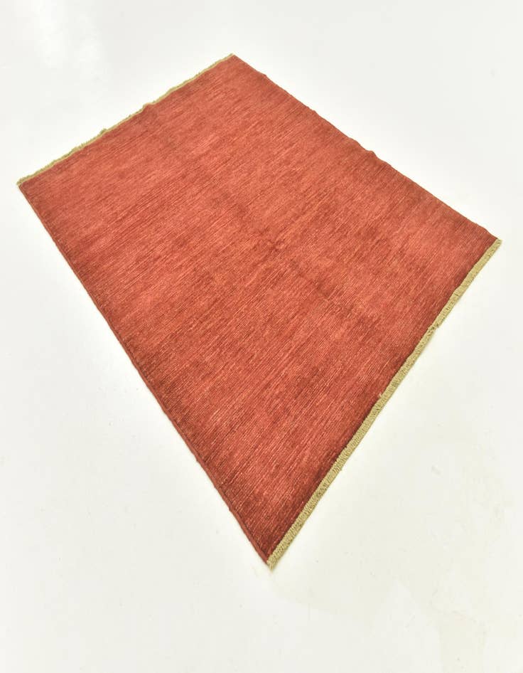 Detail image of 5' x 6' 6 Hand Knotted Kashkuli Gabbeh Oriental Wool Rug