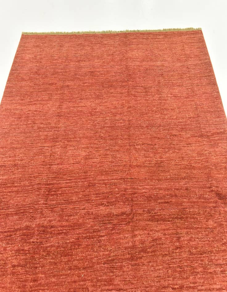 Detail image of 5' 10 x 7' 8  Hand Knotted Kashkuli Gabbeh Oriental Wool Rug