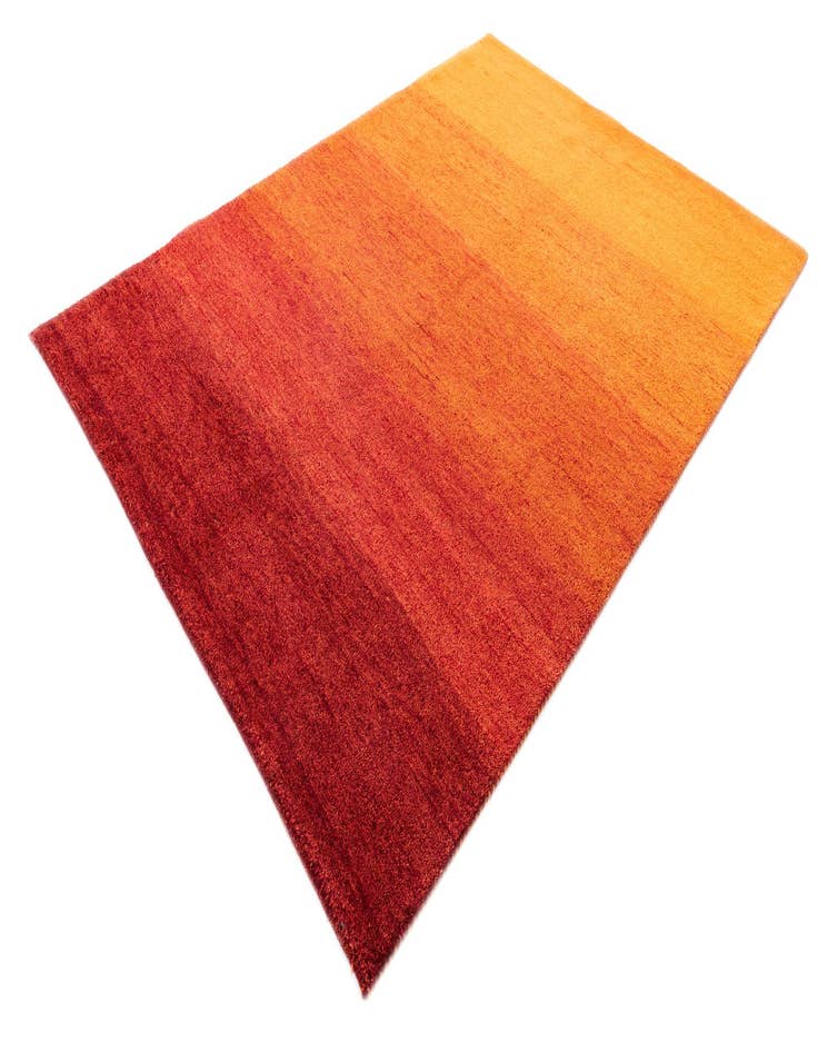 Detail image of 5' 7 x 7' 8  Hand Knotted Kashkuli Gabbeh Wool Rug