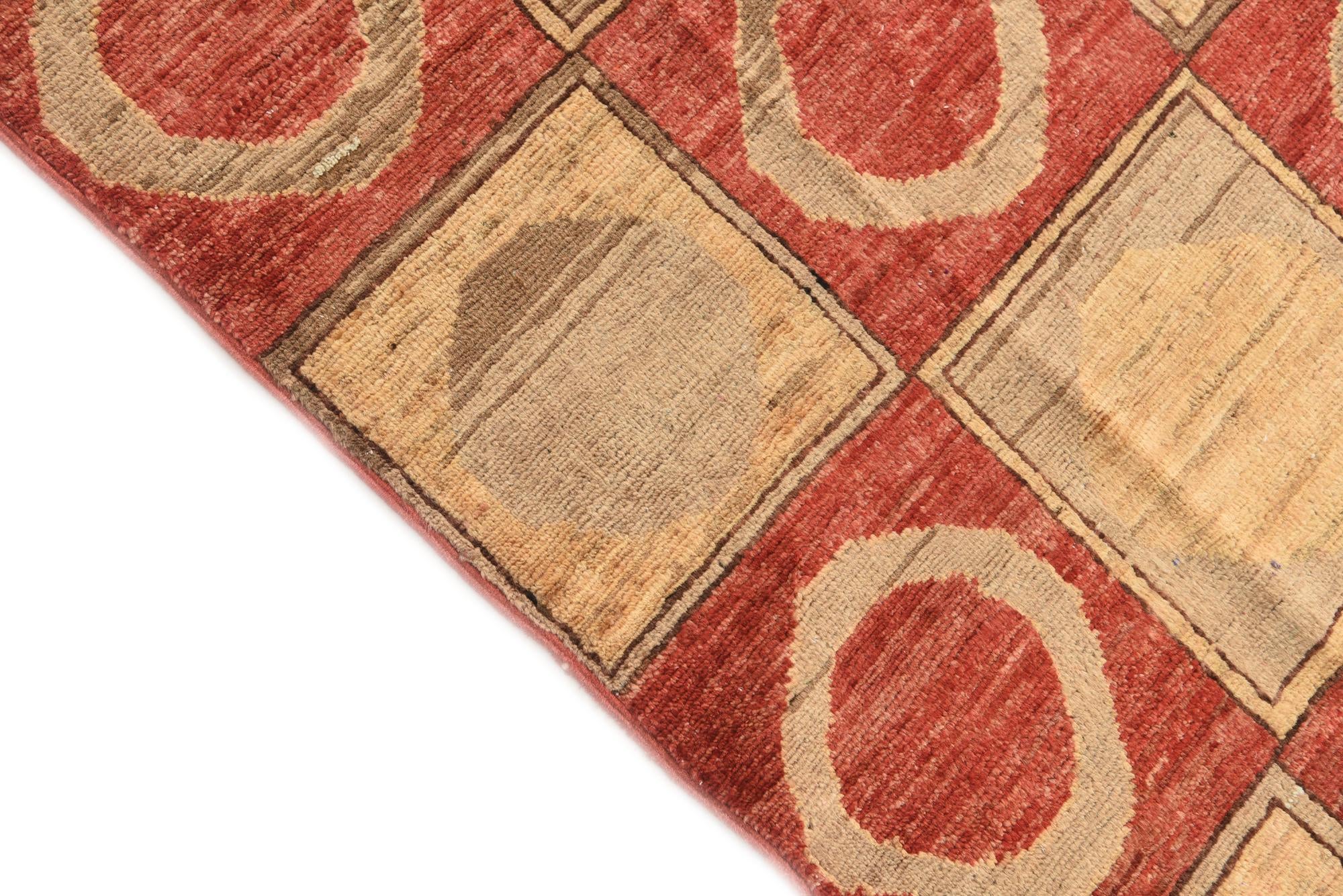 3' 9 x 5' 8 Hand Knotted Kashkuli Gabbeh Wool Rug
