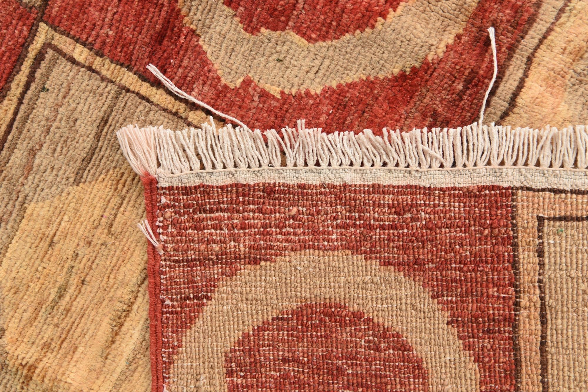 3' 9 x 5' 8 Hand Knotted Kashkuli Gabbeh Wool Rug