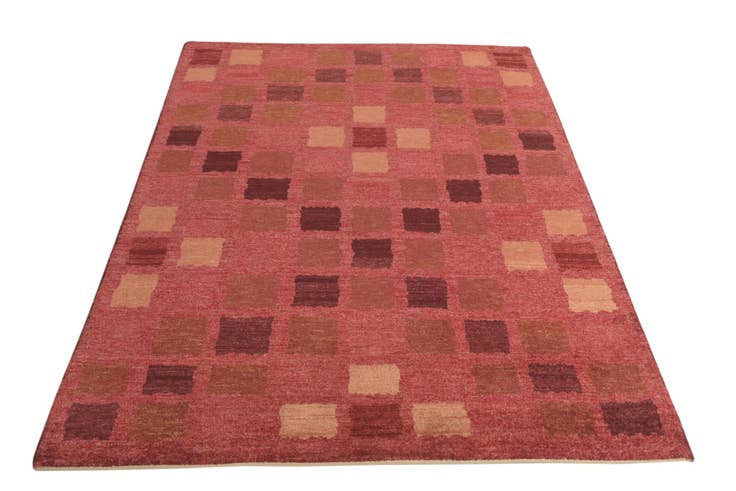 Detail image of 4' 7 x 6' 8 Hand Knotted Kashkuli Gabbeh Rug