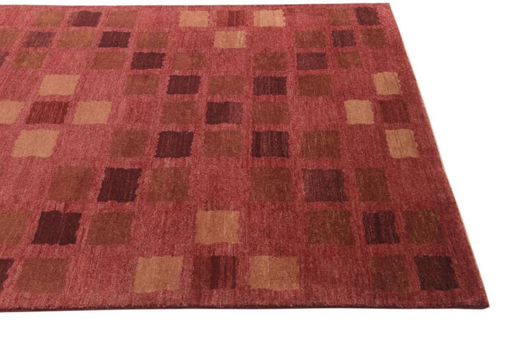 Detail image of 4' 7 x 6' 8 Hand Knotted Kashkuli Gabbeh Rug