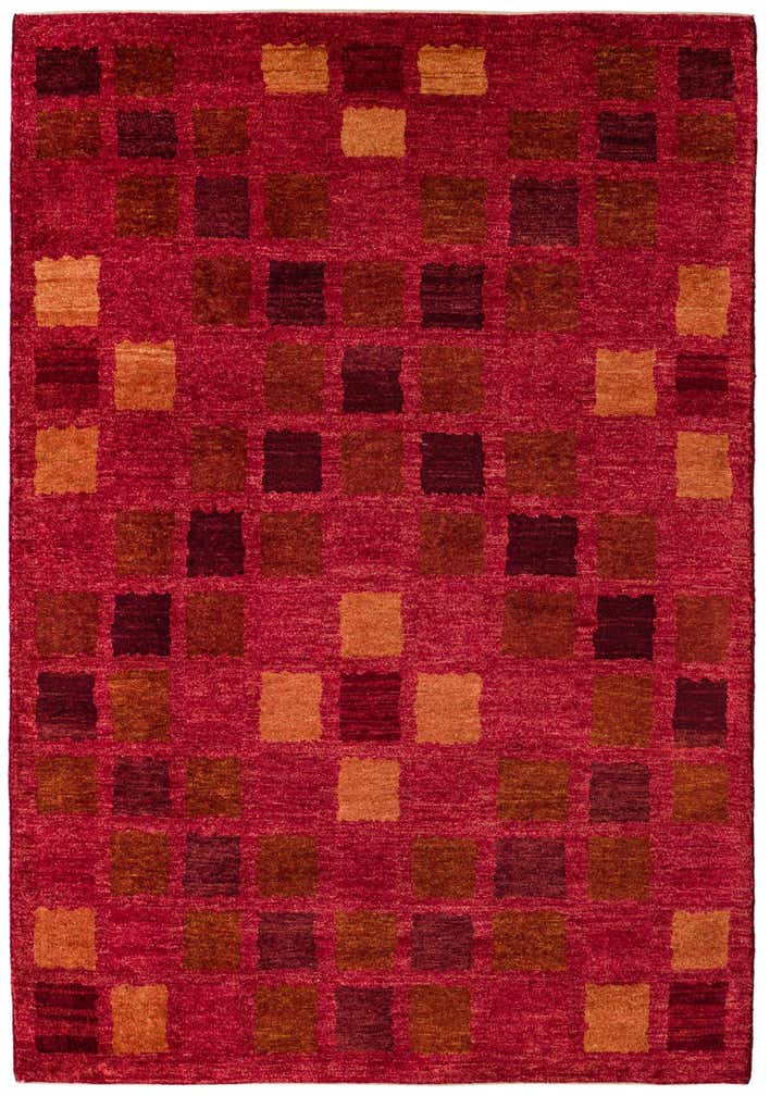 4' 7 x 6' 8 Hand Knotted Kashkuli Gabbeh Rug