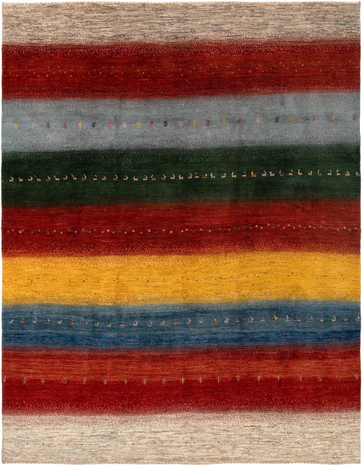 Detail image of 8' 2 x 9' 10 Kashkuli Wool Rug