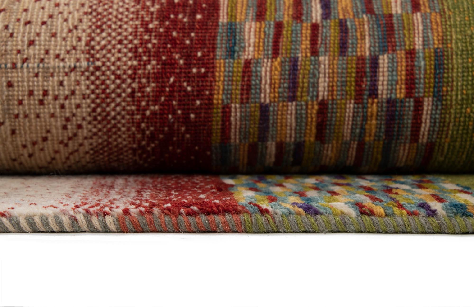 4' 11 x 6' Kashkuli Wool Rug