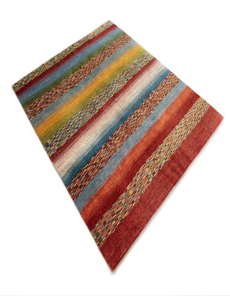 Detail image of 4' 11 x 6' Kashkuli Wool Rug