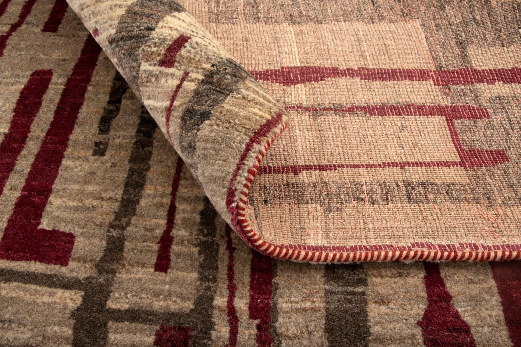 5' 9 x 8' 2 Kashkuli Wool Rug