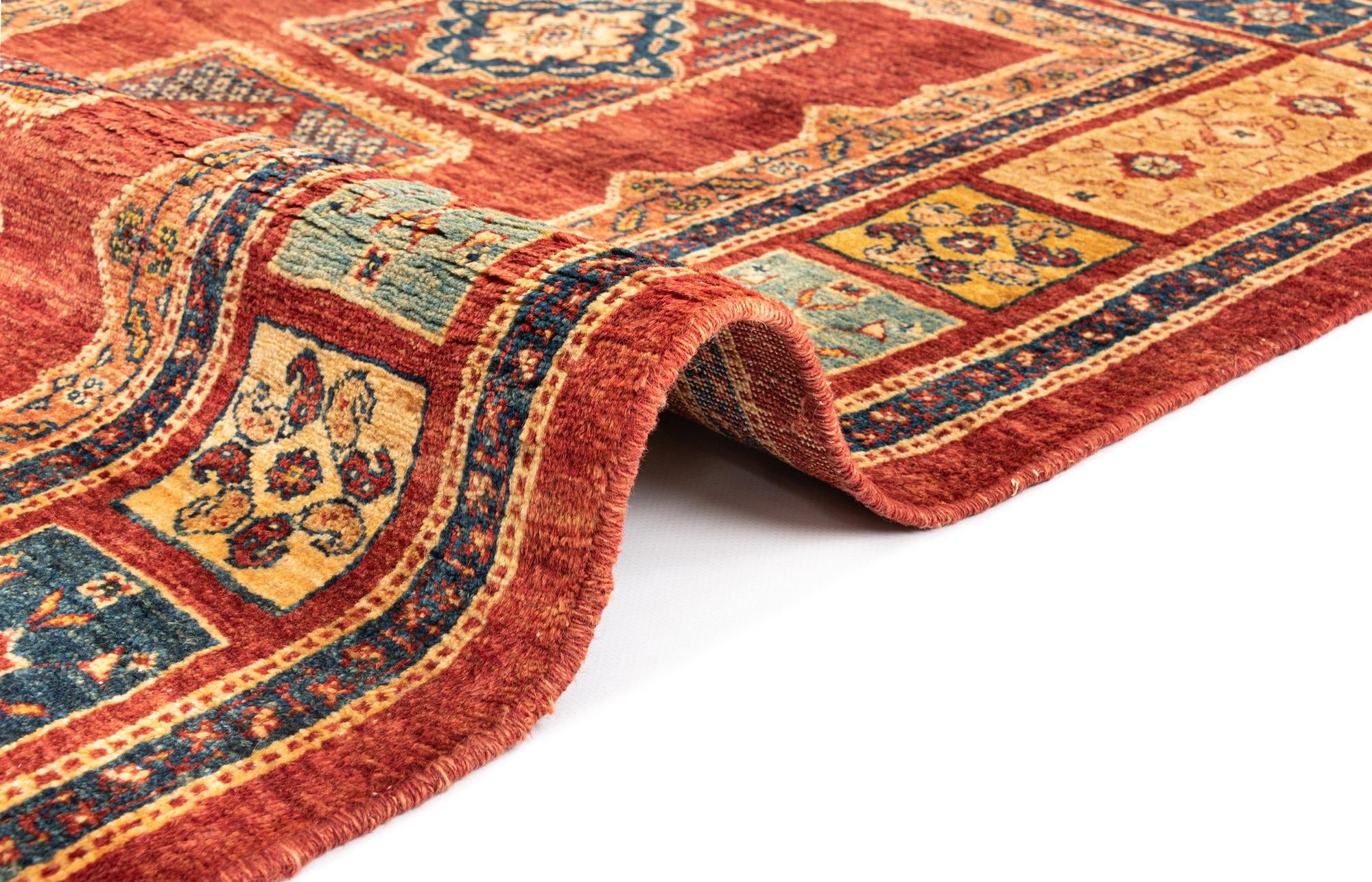 3' 8 x 5' 2 Kashkuli Wool Rug