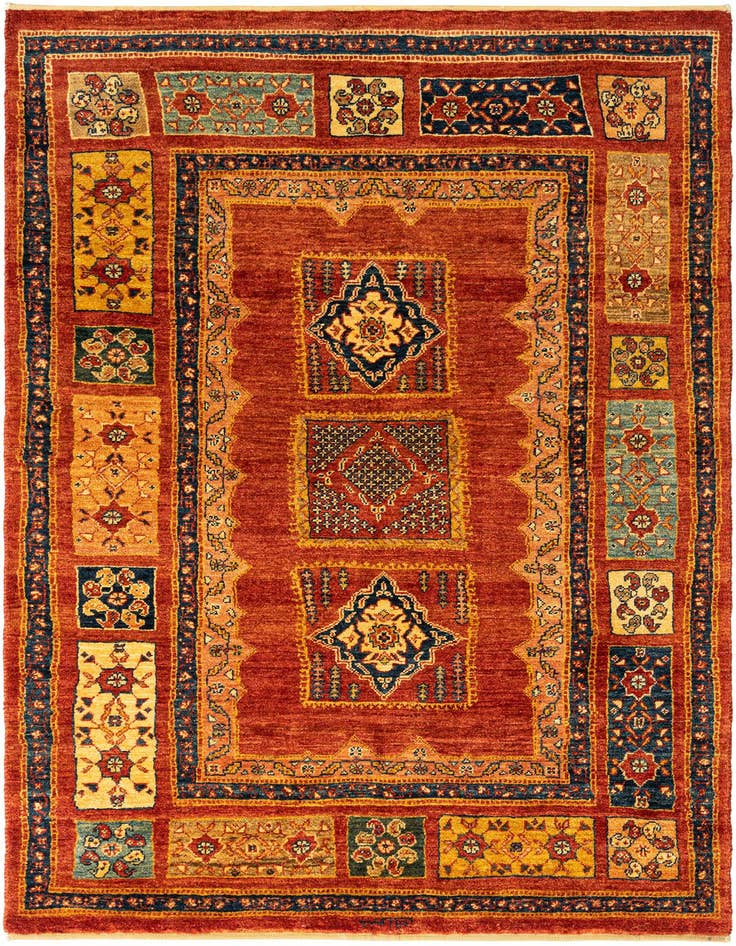 Detail image of 3' 7 x 5' 4 Kashkuli Wool Rug