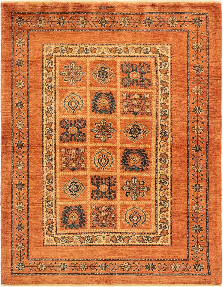 Detail image of 3' 7 x 5' 3 Kashkuli Wool Rug