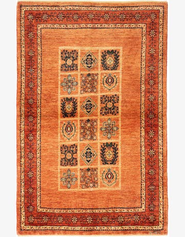 3' 8 x 5' 7 Kashkuli Wool Rug