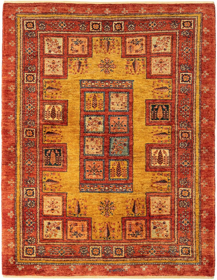 Detail image of 3' 7 x 5' 3 Kashkuli Wool Rug