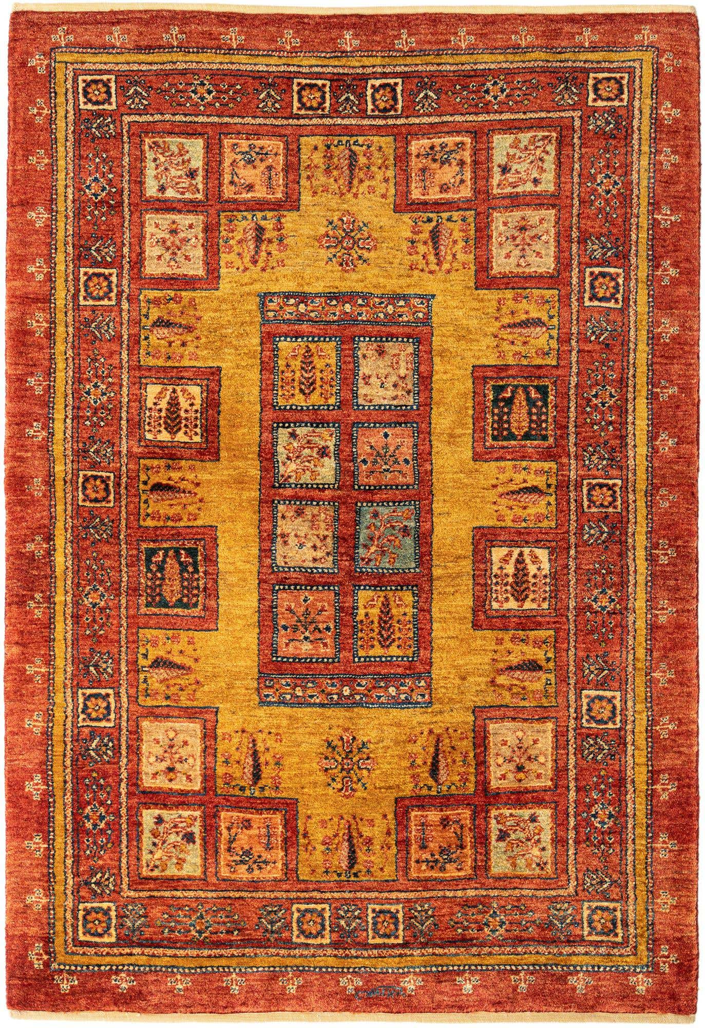 3' 7 x 5' 3 Kashkuli Wool Rug
