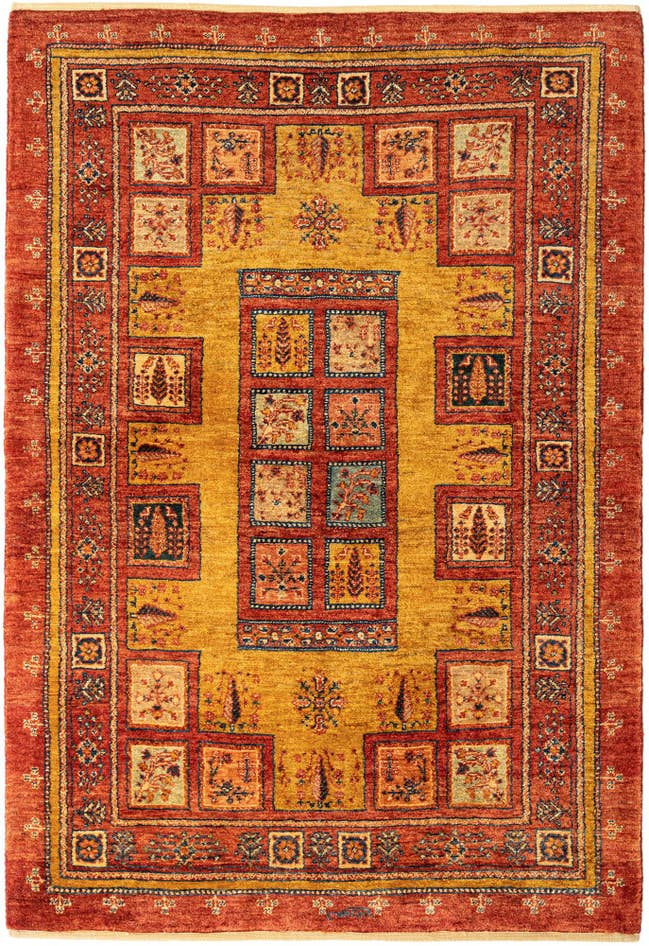 Detail image of 3' 7 x 5' 3 Kashkuli Wool Rug