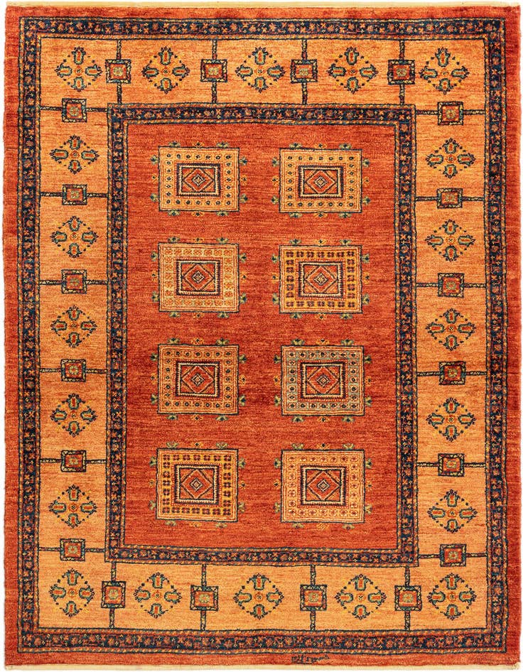 Detail image of 3' 7 x 5' 2 Kashkuli Wool Rug