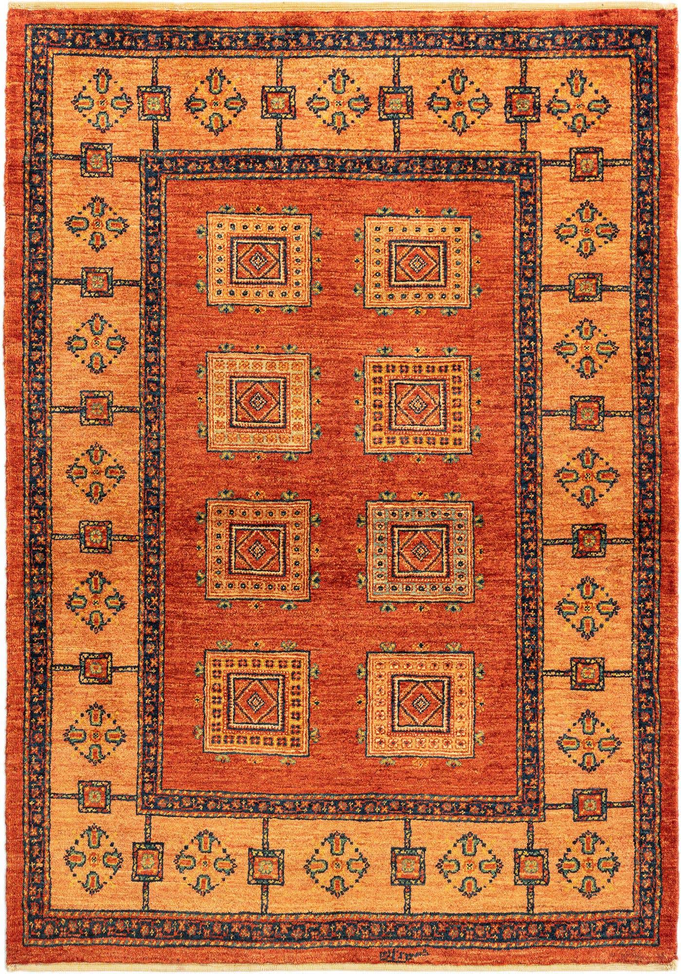 3' 7 x 5' 2 Kashkuli Wool Rug