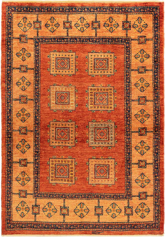 Detail image of 3' 7 x 5' 2 Kashkuli Wool Rug