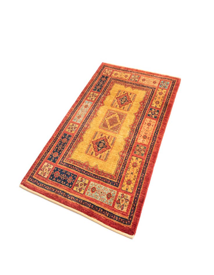 Detail image of 3' 7 x 5' 5 Kashkuli Wool Rug