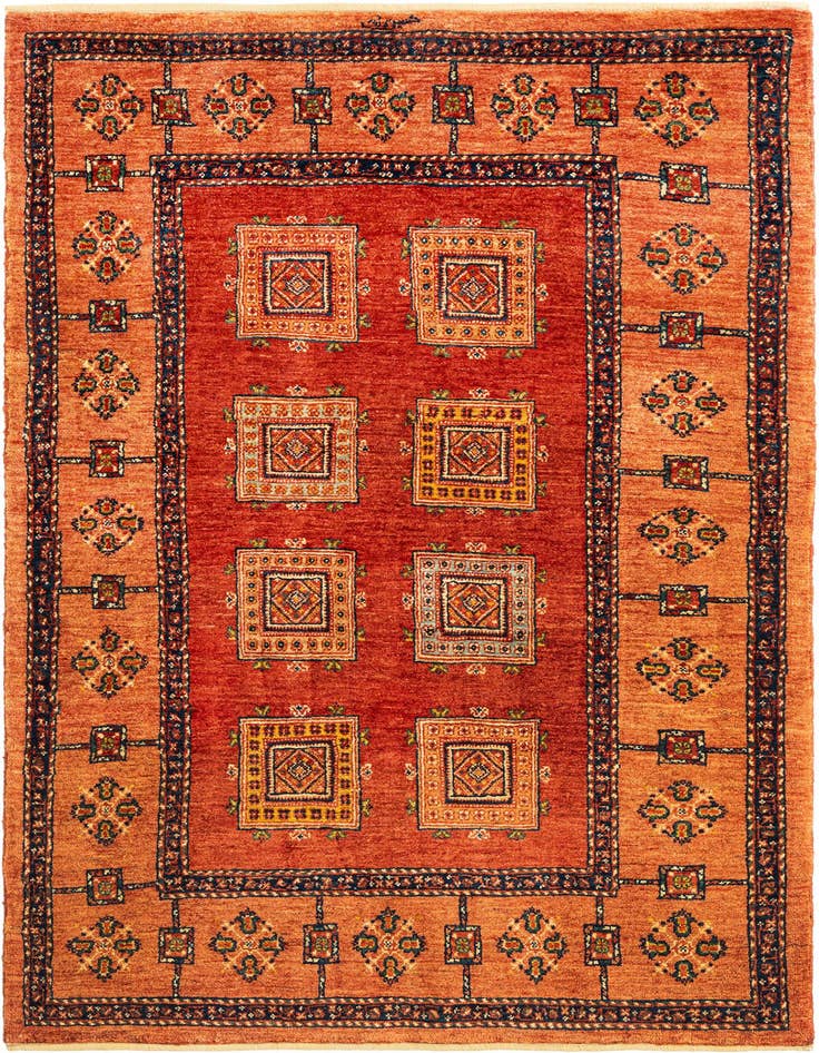Detail image of 3' 5 x 5' 3 Kashkuli Wool Rug
