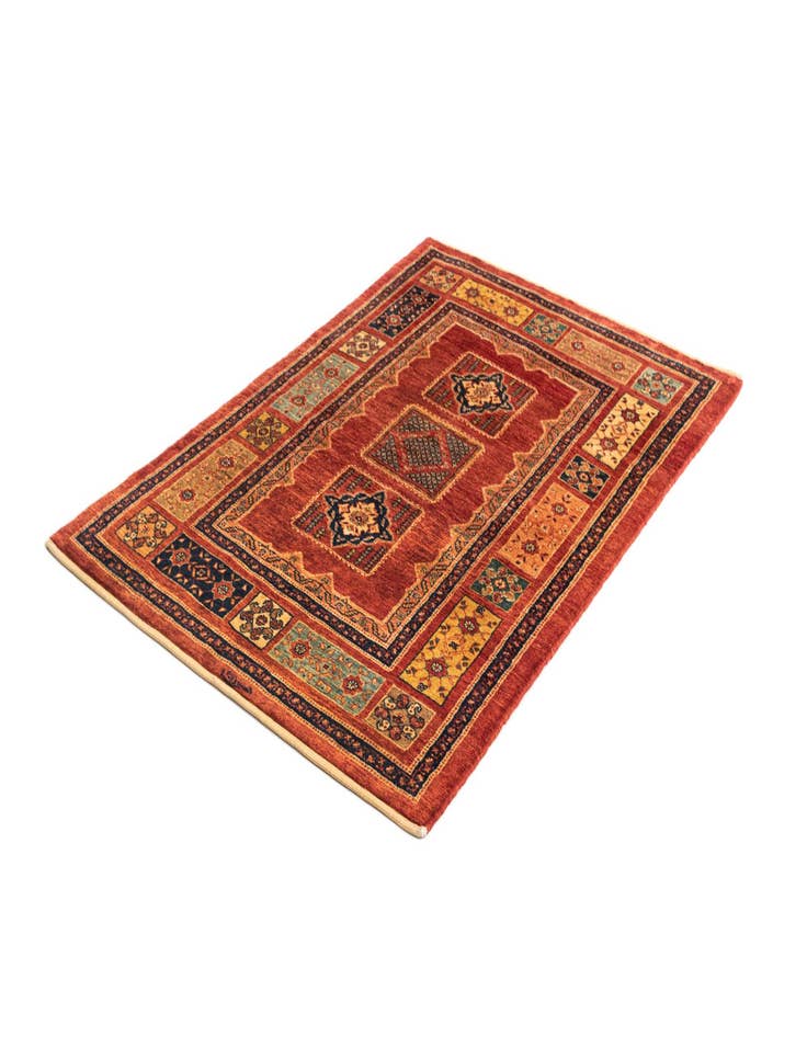 Detail image of 3' 7 x 4' 11 Kashkuli Wool Rug