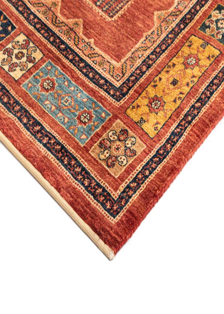 3' 6 x 5' 5 Kashkuli Wool Rug