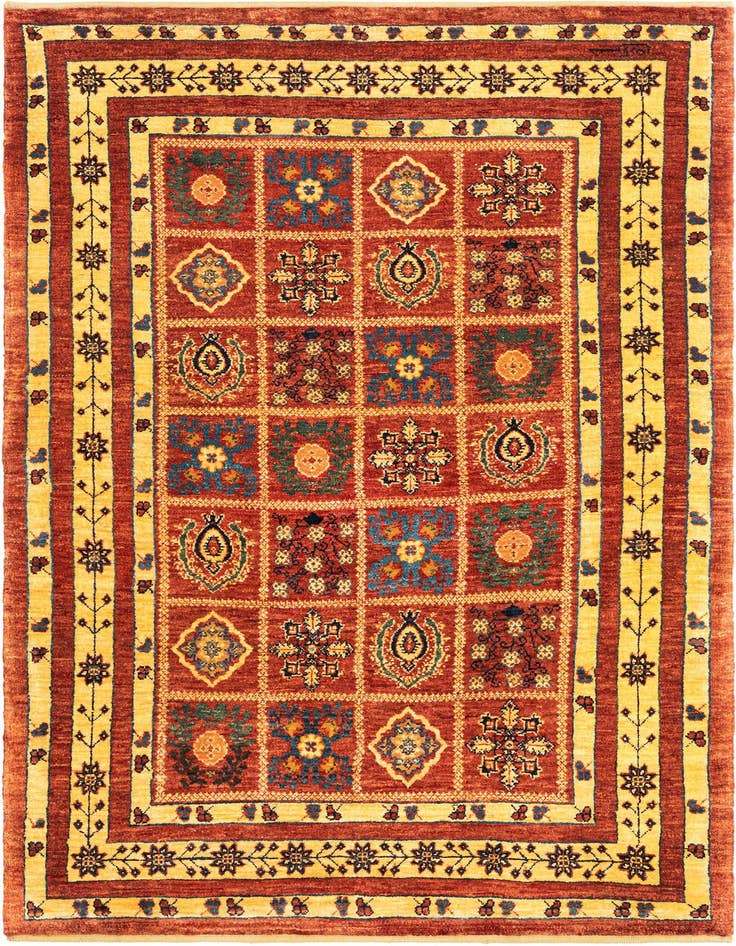 Detail image of 3' 3 x 5' 1 Kashkuli Wool Rug