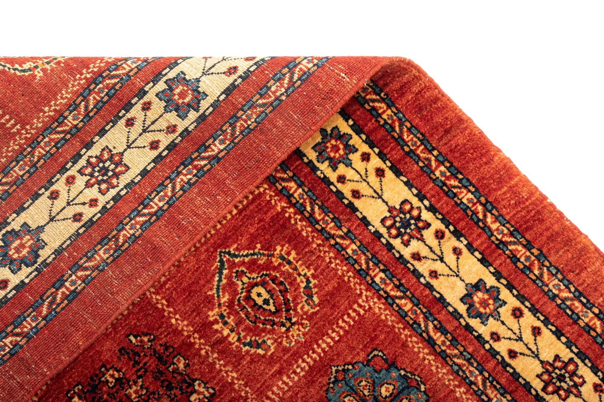 3' 8 x 5' 1 Kashkuli Wool Rug