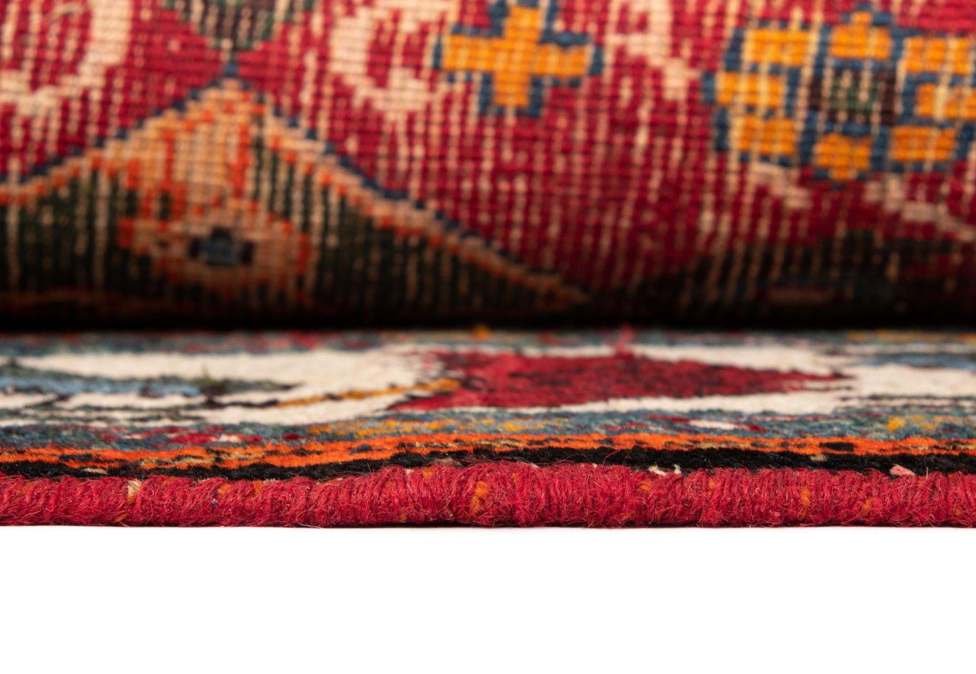 4' 8 x 7' 3 Kashkuli Wool Rug