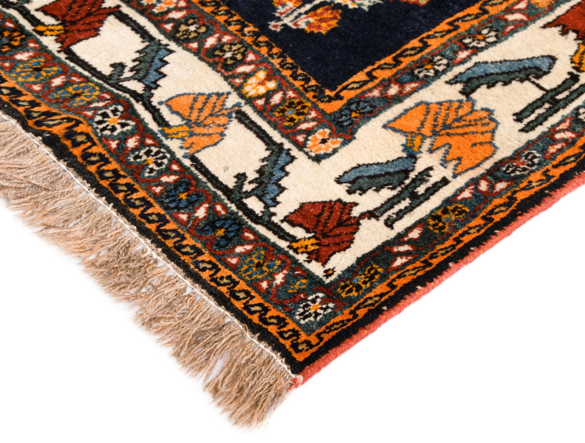 4' 8 x 7' 3 Kashkuli Wool Rug