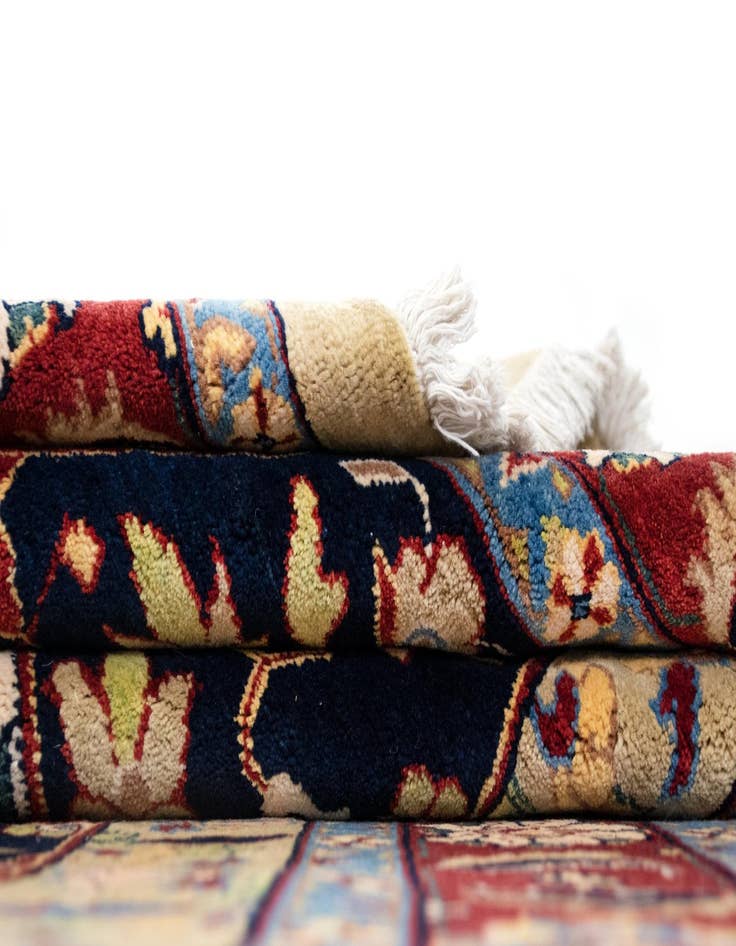 Detail image of 5' 1 x 7' Hand Knotted Kashkuli Persian Rug