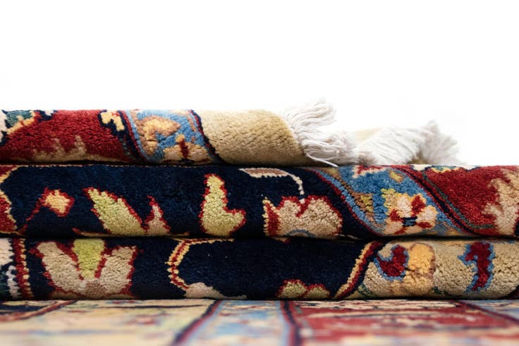 Detail image of 5' 1 x 7' Hand Knotted Kashkuli Persian Rug