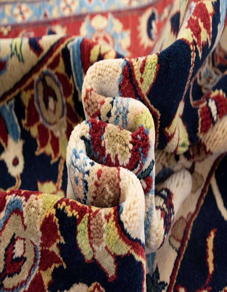 Detail image of 5' 1 x 7' Hand Knotted Kashkuli Persian Rug