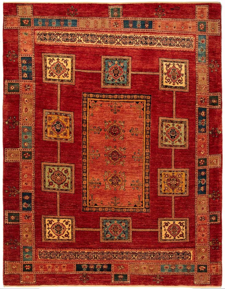 Detail image of 5' 8 x 7' 11 Kashkuli Rug