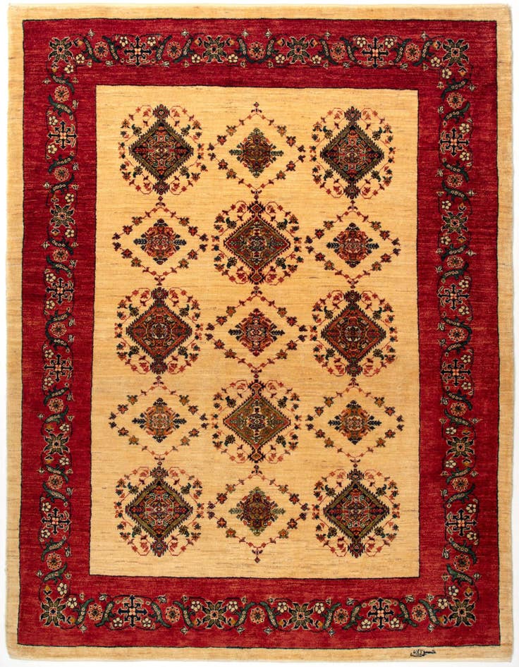 Detail image of 5' 6 x 7' 5 Kashkuli Rug