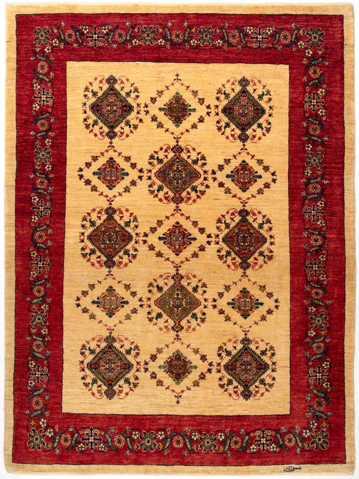 5' 6 x 7' 5 Kashkuli Rug