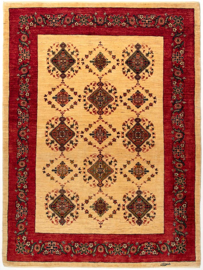 Detail image of 5' 6 x 7' 5 Kashkuli Rug