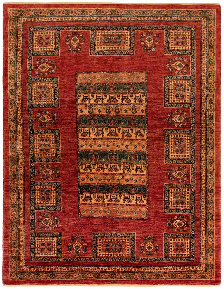 Detail image of 4' 10 x 7' 5 Kashkuli Rug