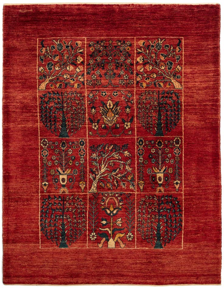 Detail image of 4' 8 x 6' 7 Kashkuli Rug