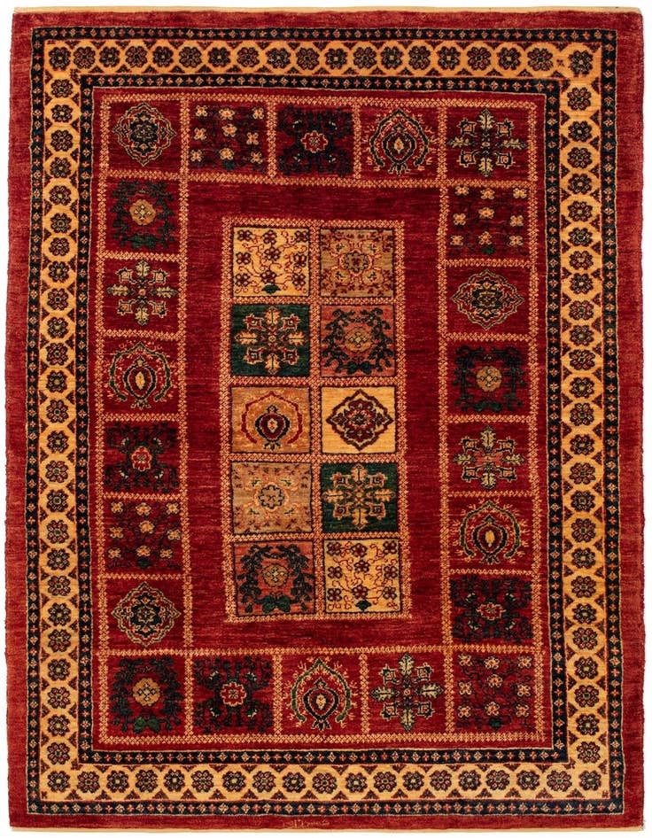 Detail image of 3' 7 x 5' 6 Kashkuli Rug