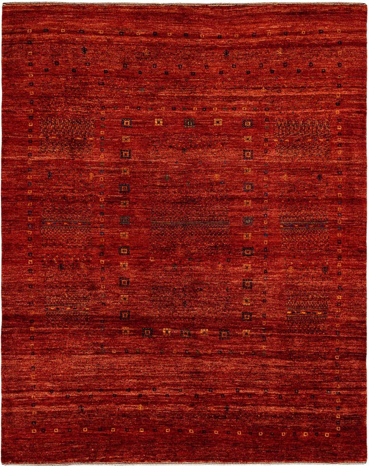 Detail image of 4' 11 x 6' 1 Hand Knotted Kashkuli Rug