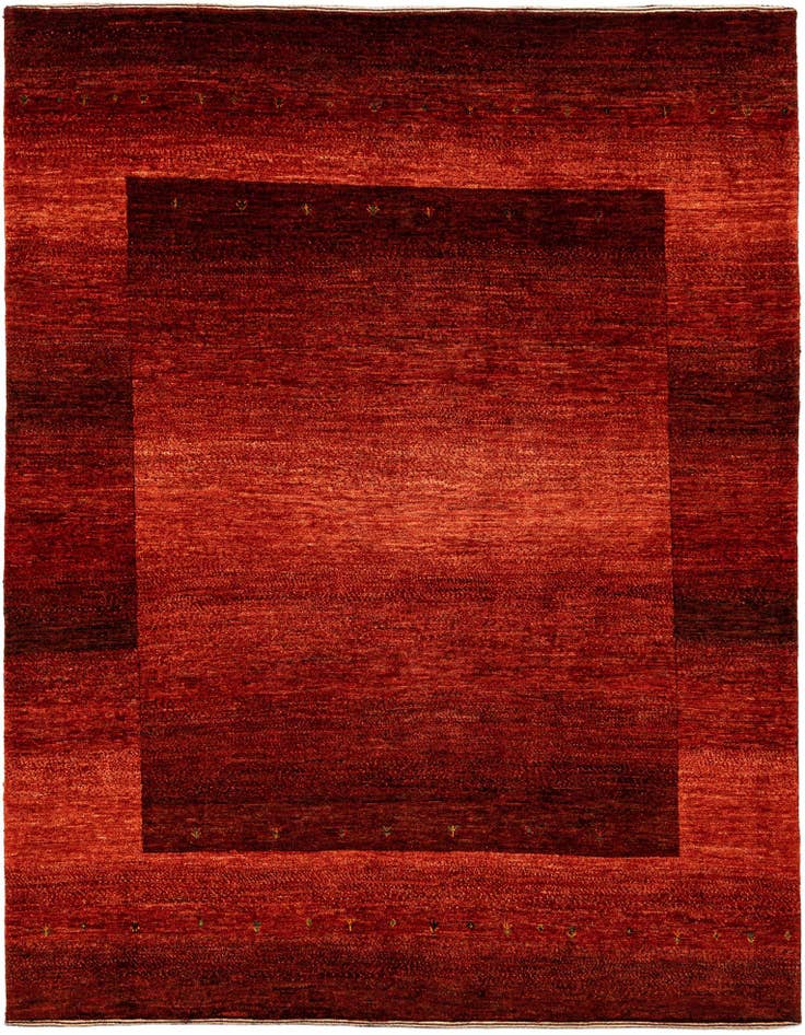 Detail image of 4' 10 x 6' 5 Hand Knotted Kashkuli Rug
