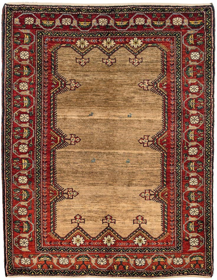Detail image of 3' 11 x 5' 11 Kashkuli Rug