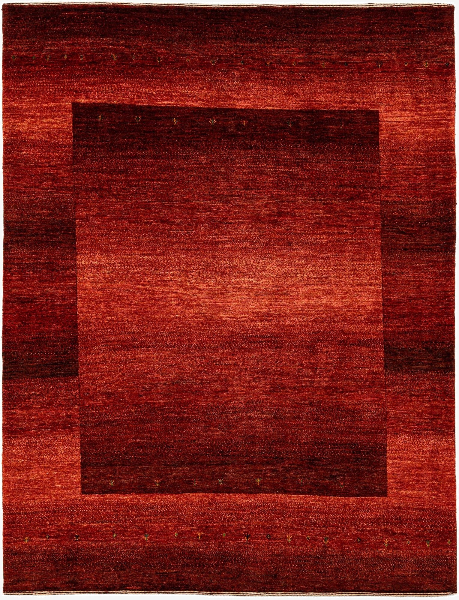 4' 10 x 6' 5  Hand Knotted Kashkuli Rug