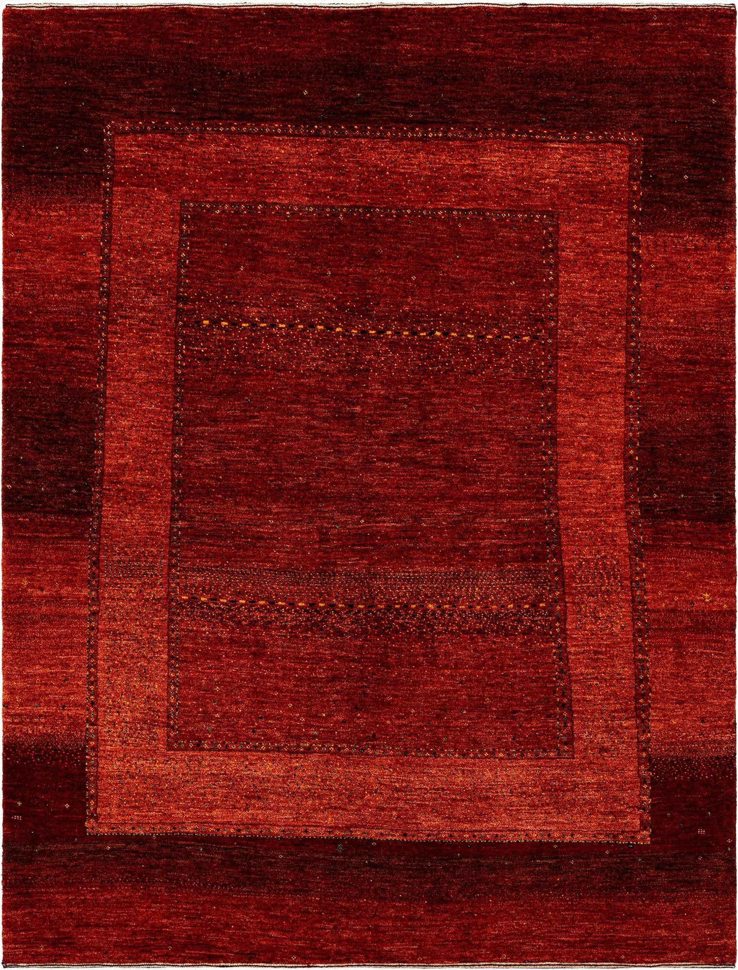 4' 11 x 6' 6  Hand Knotted Kashkuli Rug