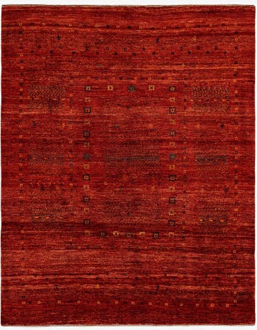 4' 11 x 6' 1 Hand Knotted Kashkuli Rug
