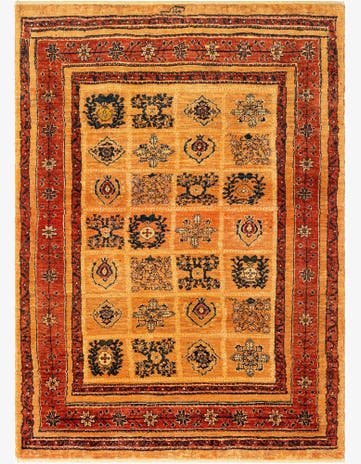 3' 6 x 4' 10 Kashkuli Wool Rug