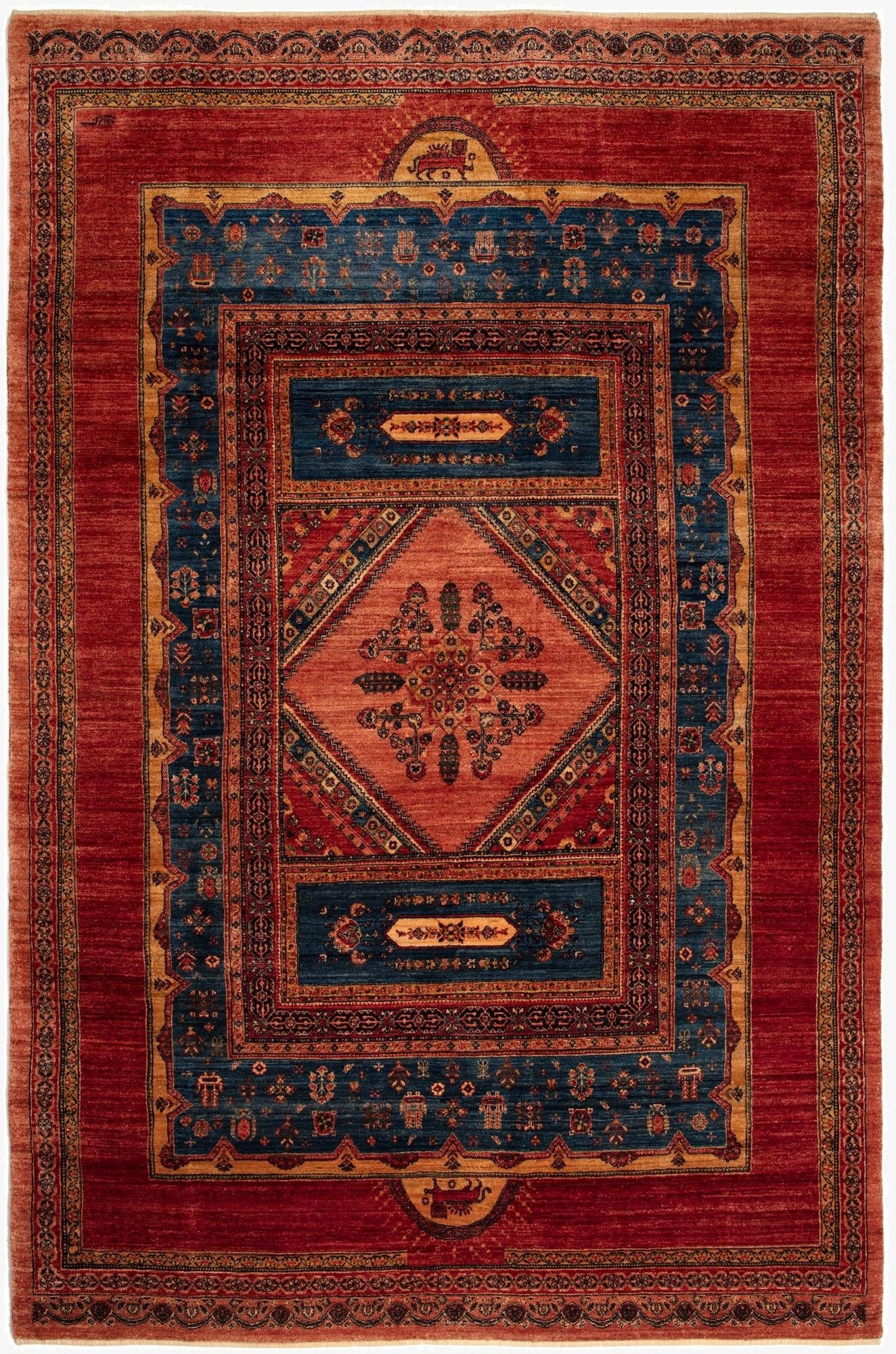 7' x 10' 8 Kashkuli Rug