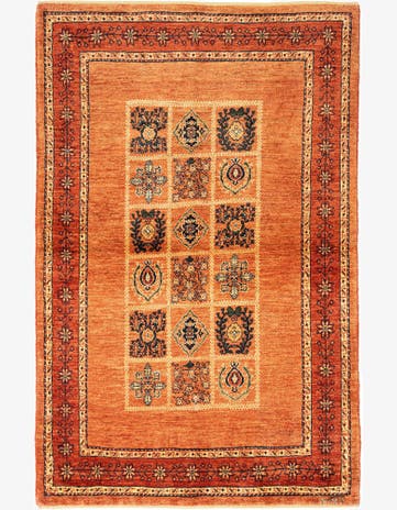 3' 8 x 5' 7 Kashkuli Wool Rug