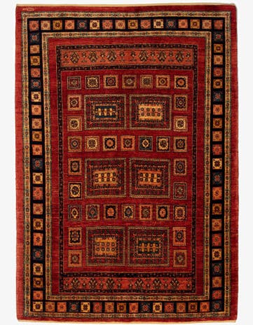 4' 7 x 6' 9 Kashkuli Rug